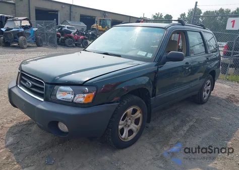 2003 Subaru Forester X from USA, damaged, VIN JF1SG63663H717733